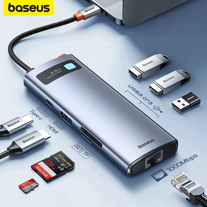 Baseus 4K 60Hz USB C Hub